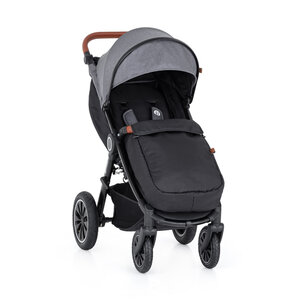 PETITE&MARS Kočárek sportovní Street+ Air Oak Ultimate Grey Complete + nánožník