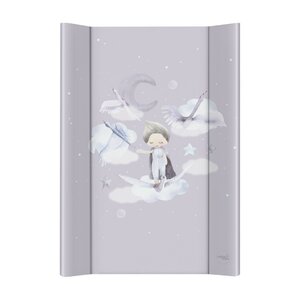 CEBA BABY Podložka přebalovací 2-hranná s pevnou deskou (50x70) Basic Wild Swans