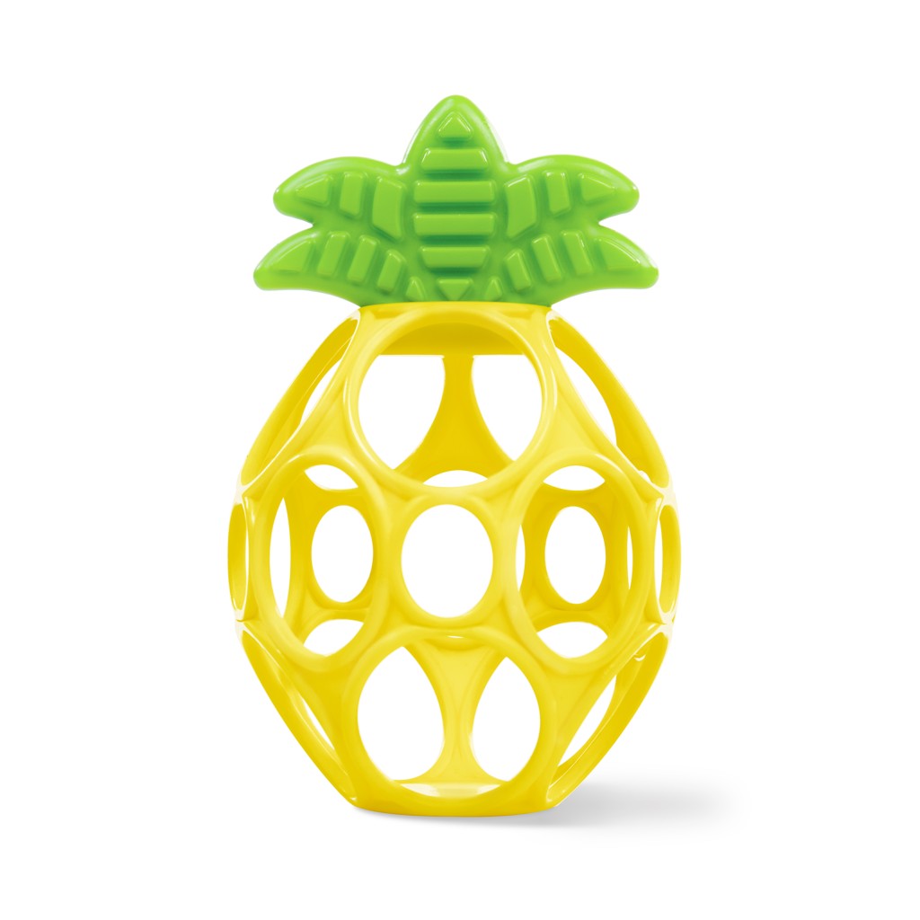 OBALL Zabawka gryzak Hold My Own™ ananas 0m+
